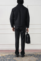 Pinstripe Wool Jacket (MWJ-07)