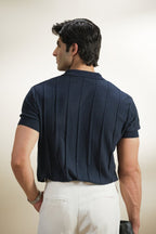 Pintex Knit Polo Shirt (MKP-12)