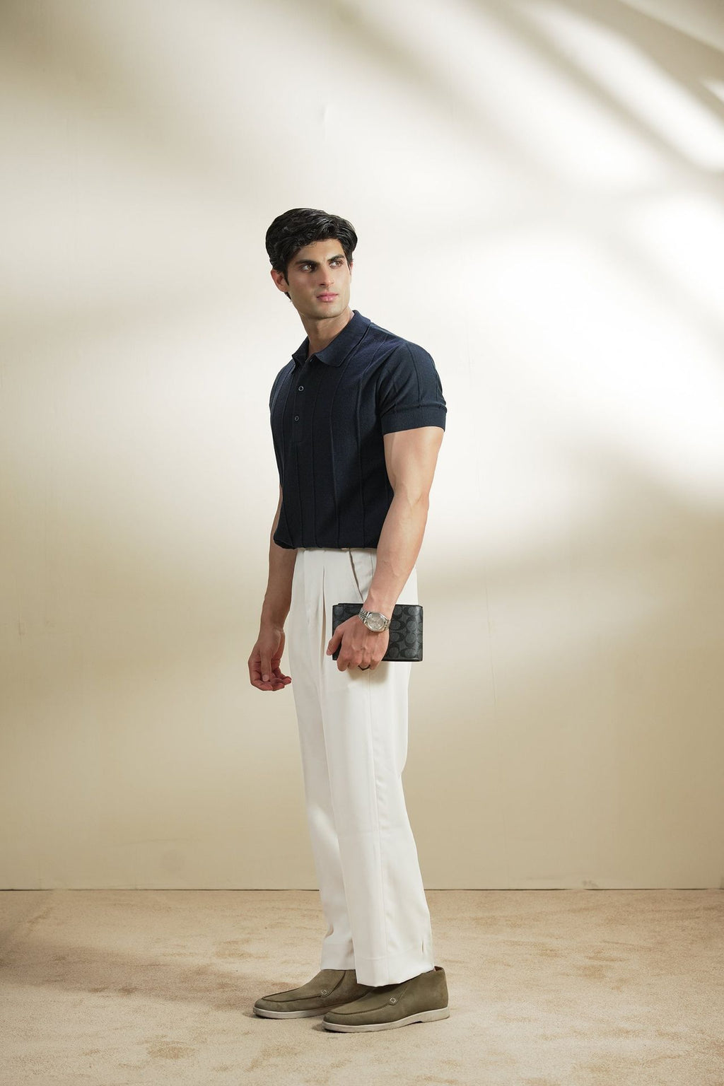 Pintex Knit Polo Shirt (MKP-12)