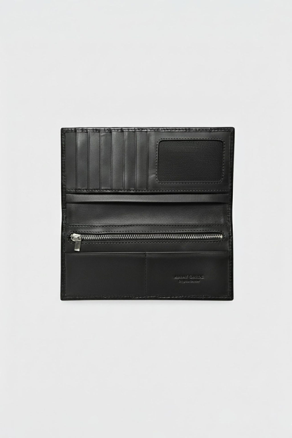 Reptile Textured Leather Long Wallet (LW-04)