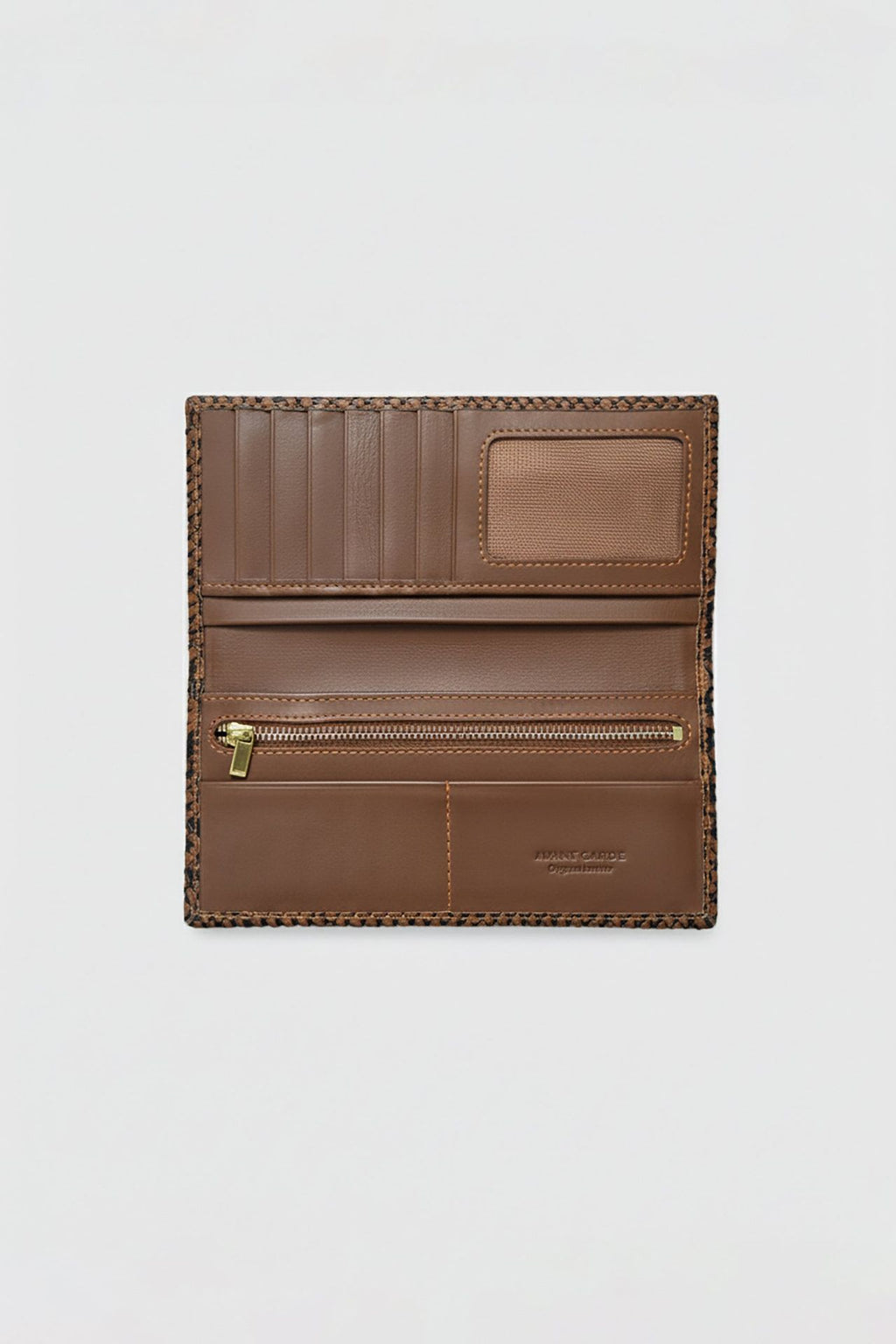 Reptile Textured Leather Long Wallet (LW-05)