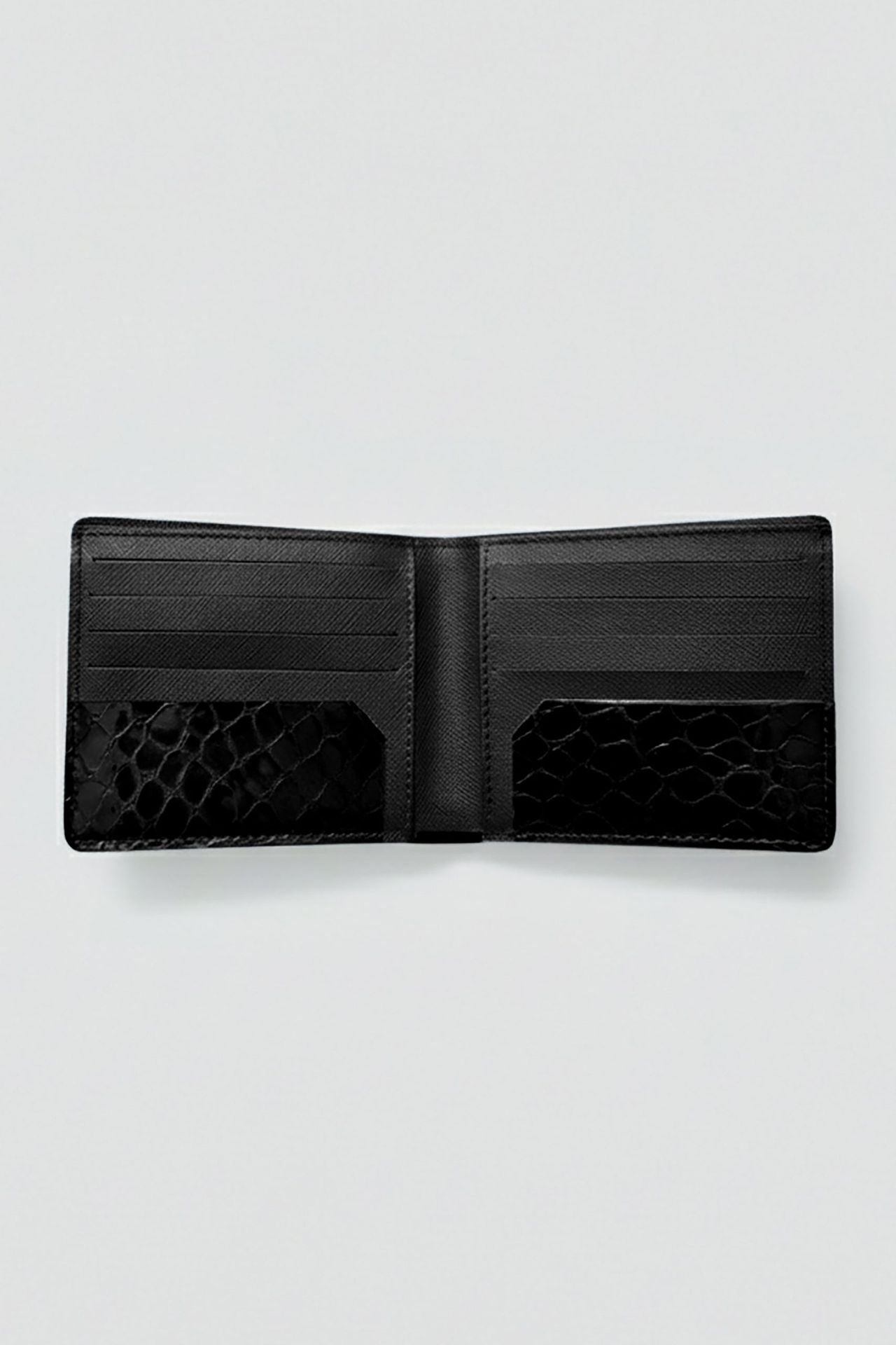 Saffiano Leather Bi-fold Wallet (LW-13)