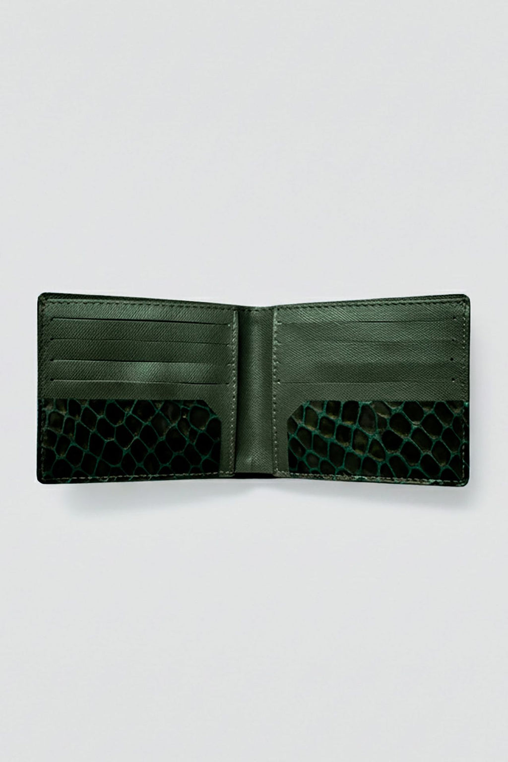 Saffiano Leather Bi-fold Wallet (LW-14)