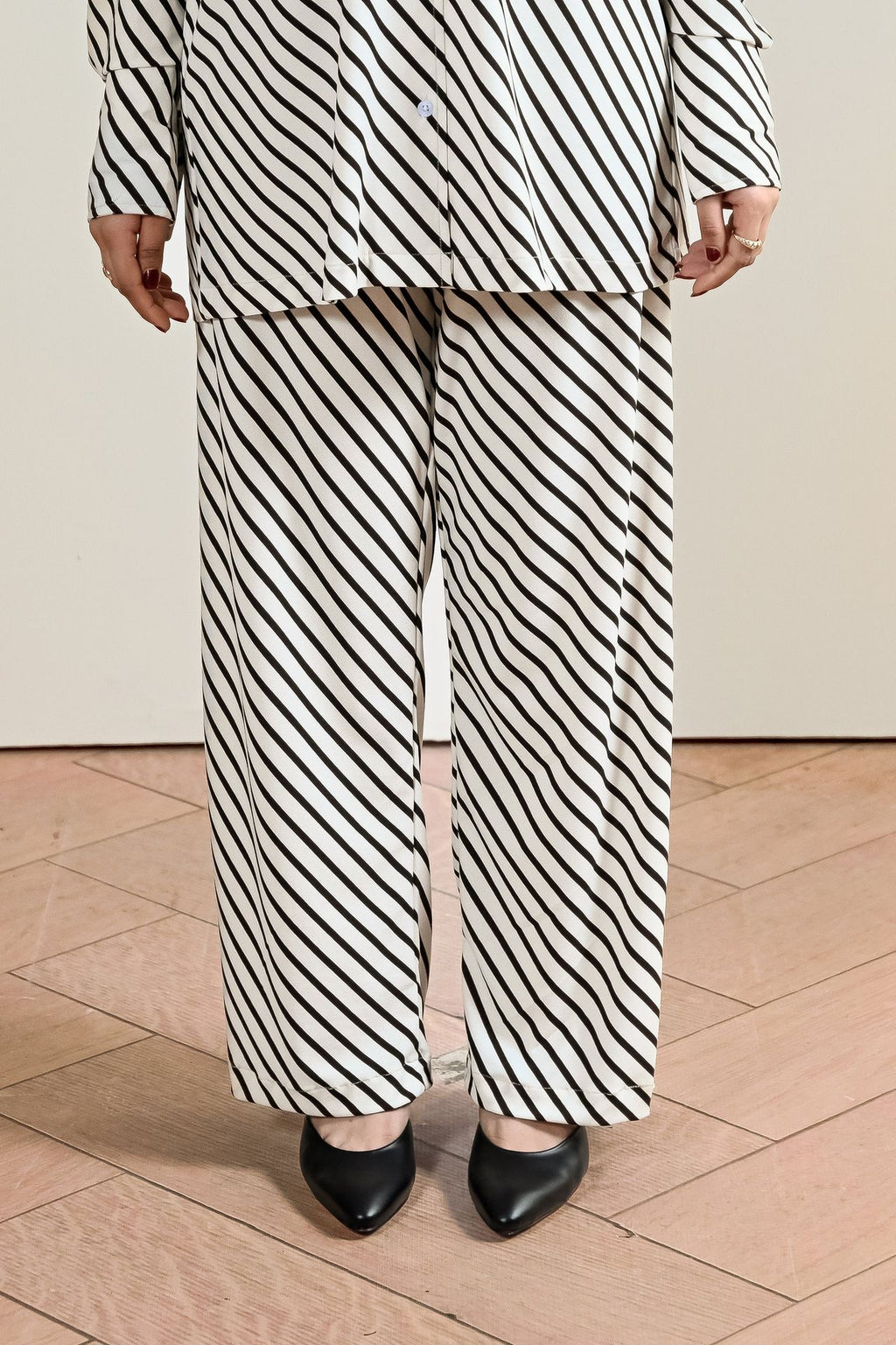 Striped Flowy Trouser (WRT-09)