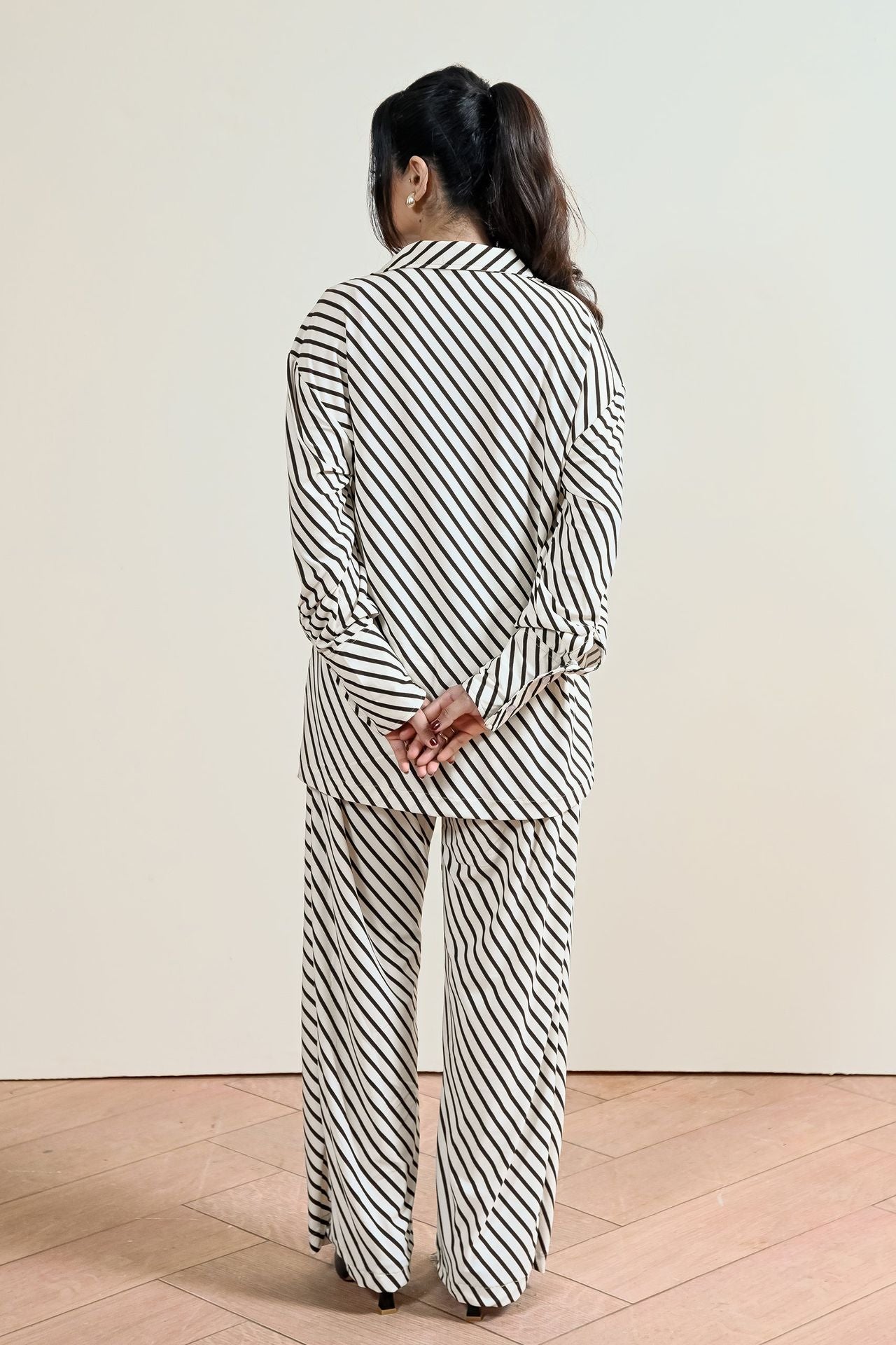 Striped Flowy Trouser (WRT-09)
