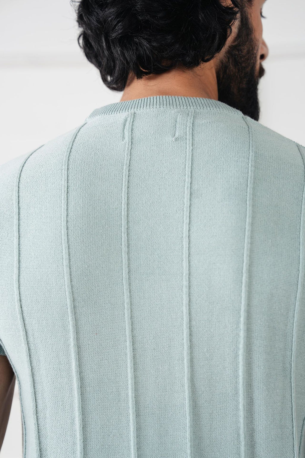 Striped Knit T-Shirt (MKT-01)