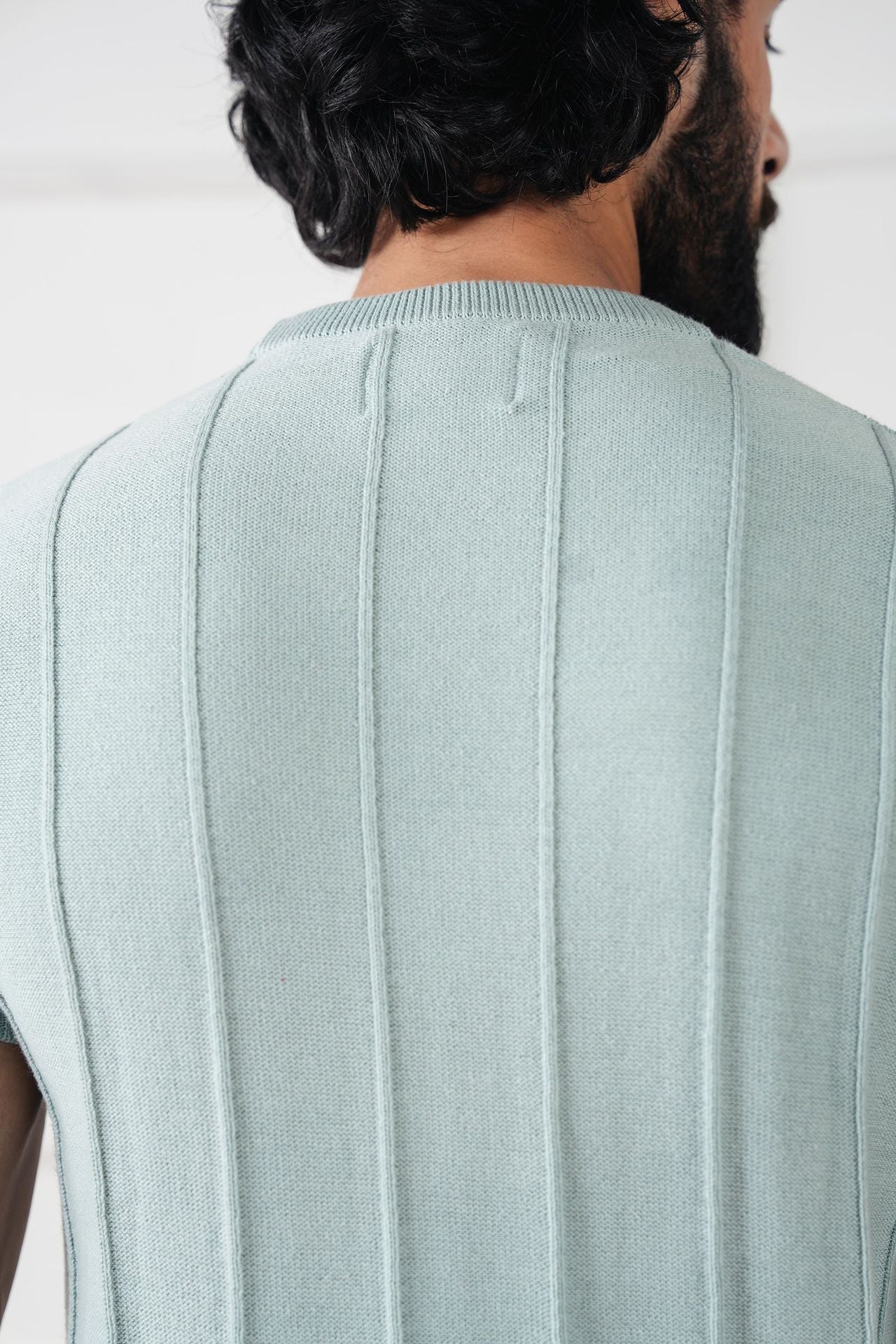 Striped Knit T-Shirt (MKT-01)