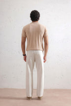 Striped Knit T-Shirt (MKT-02)