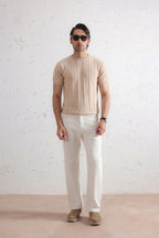 Striped Knit T-Shirt (MKT-02)