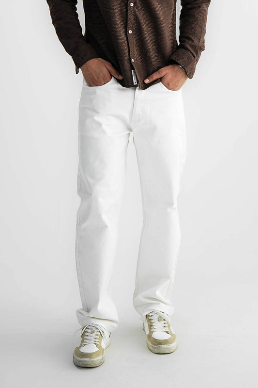 White Jeans - Straight Fit