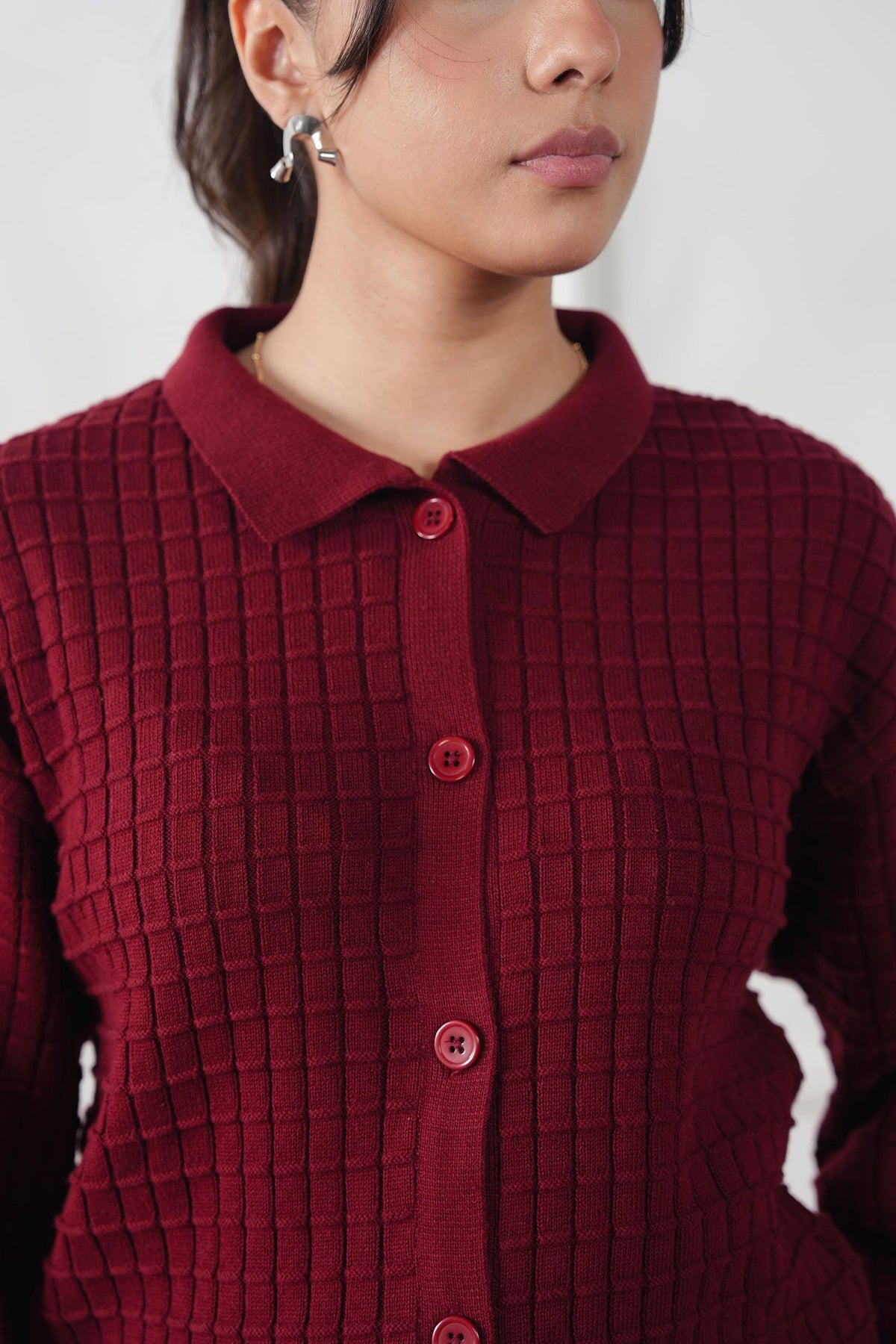 Waffle Knit Sweater (WKS-04)