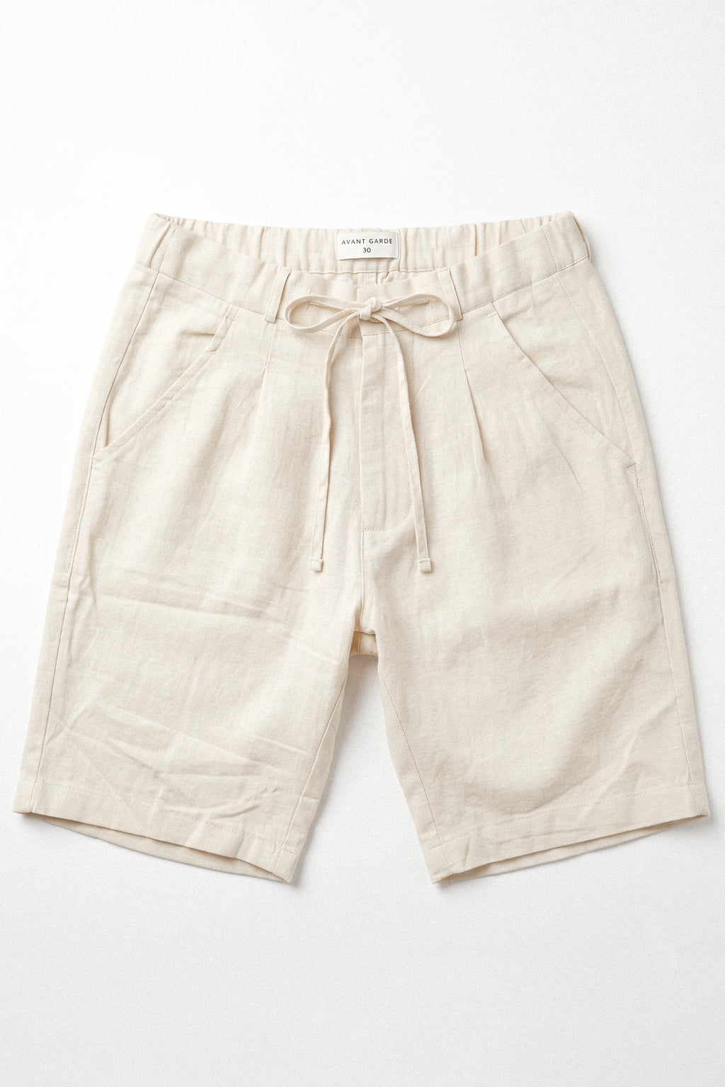 Tailored Linen Shorts