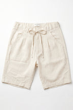 Tailored Linen Shorts