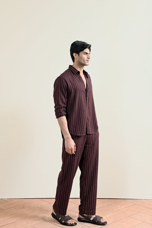 Chocolate brown Pants for Men