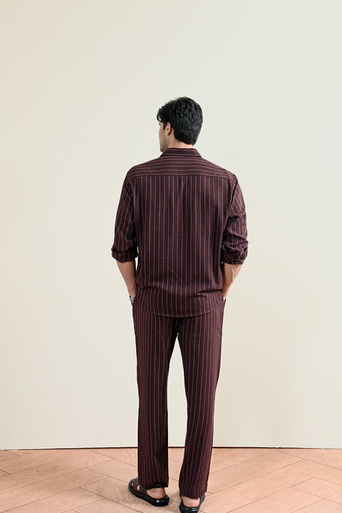 Chocolate brown Pants for Men