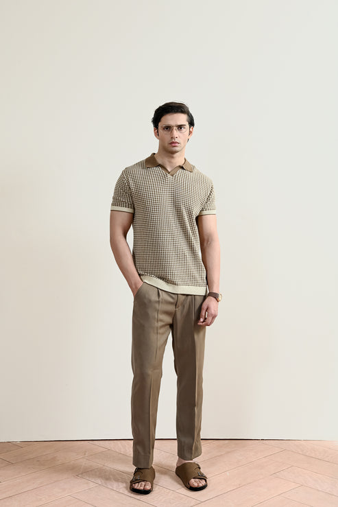Chocolate brown Polo Shirt for Men