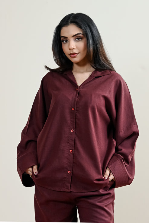 Maroon Top for Women