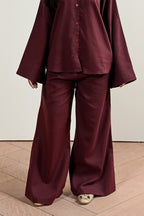 Wide Leg Linen Trouser (WRT-01)