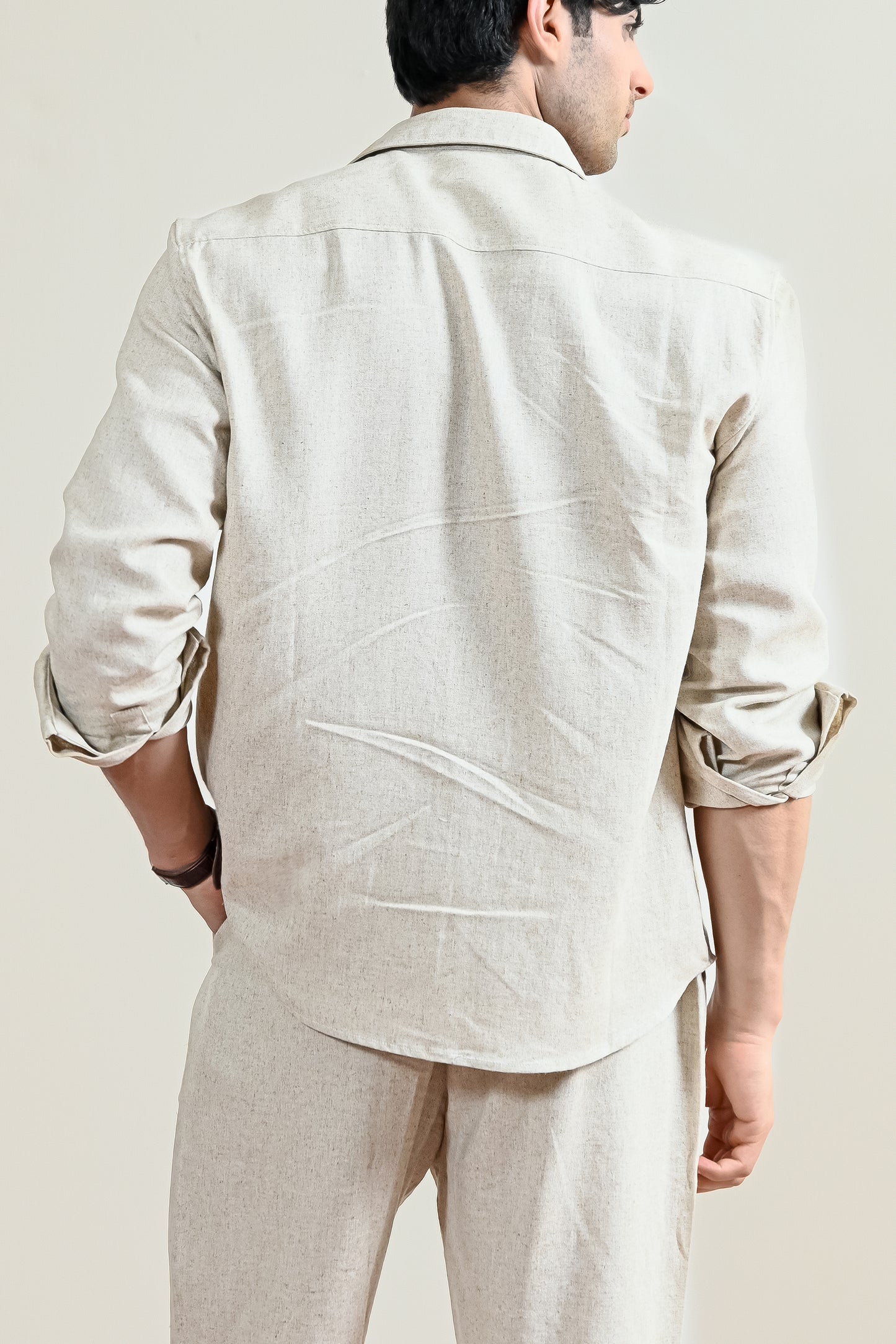 Heritage Double Pocket Linen Shirt (MCS-17)