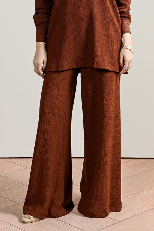 Textured Flared Trouser (WRT-07)