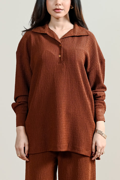Russet brown Tunic for Women