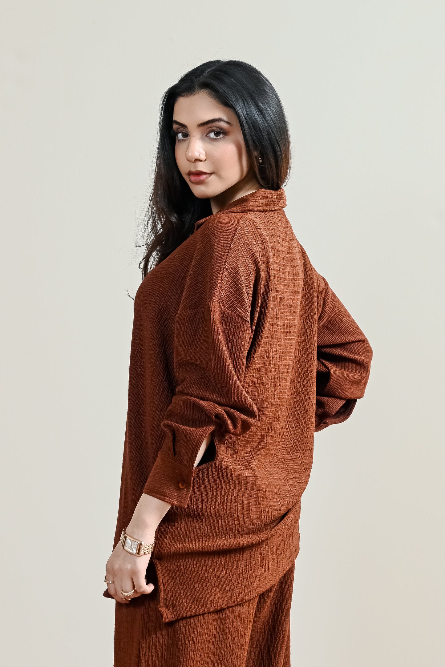 Textured Pullover Shirt (WCS-07)