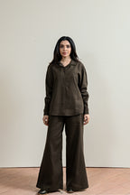 Flared Linen Trouser (WRT-05)