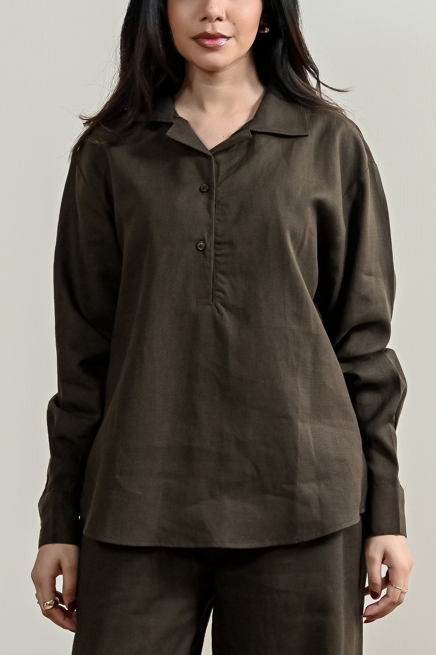 Aurora Textured Linen Shirt (WCS-05)