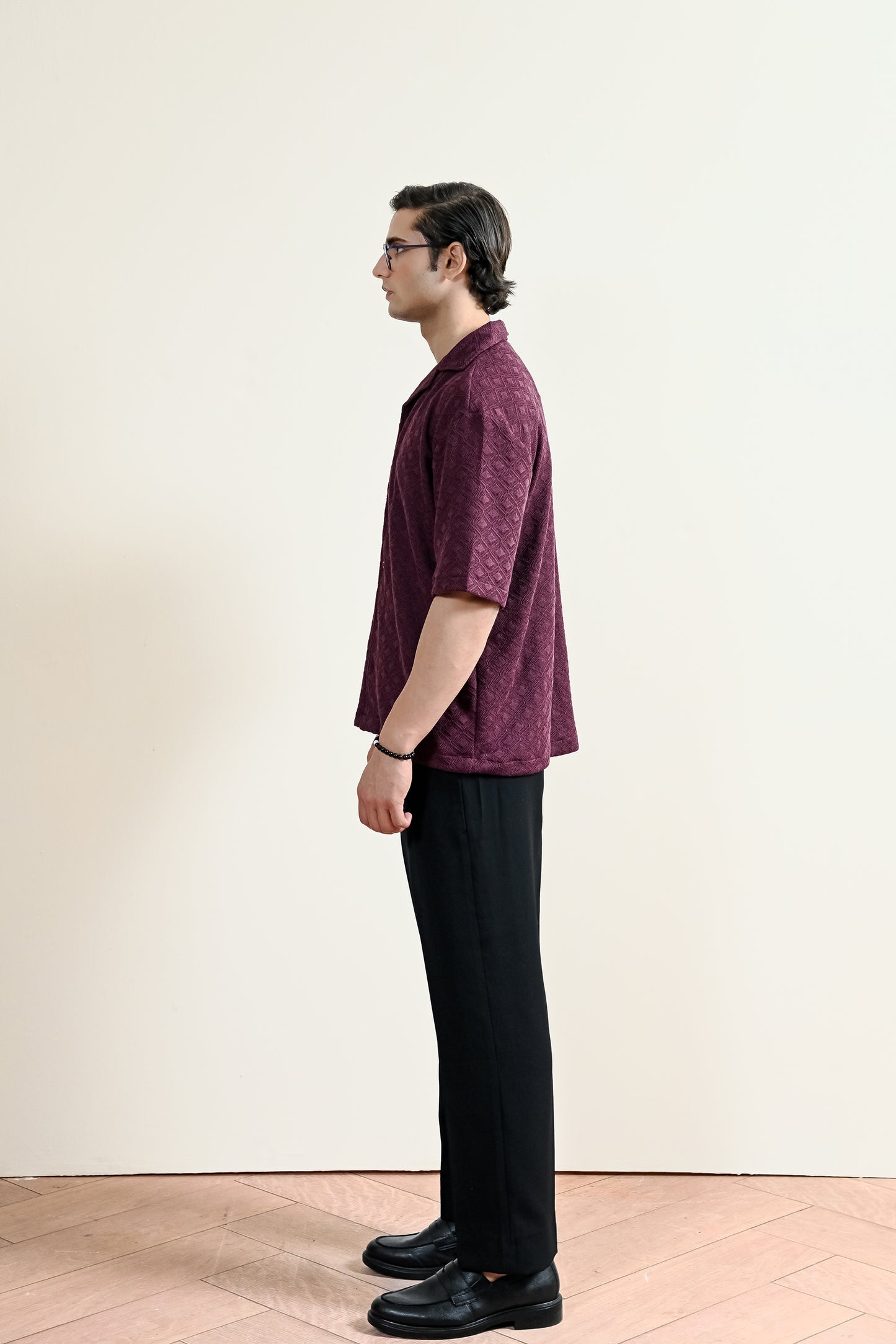 Jacquard Cuban Shirt (MCS-25)