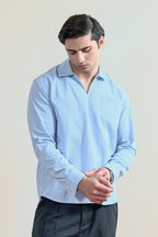 V-Neck Linen Shirt (MCS-12)