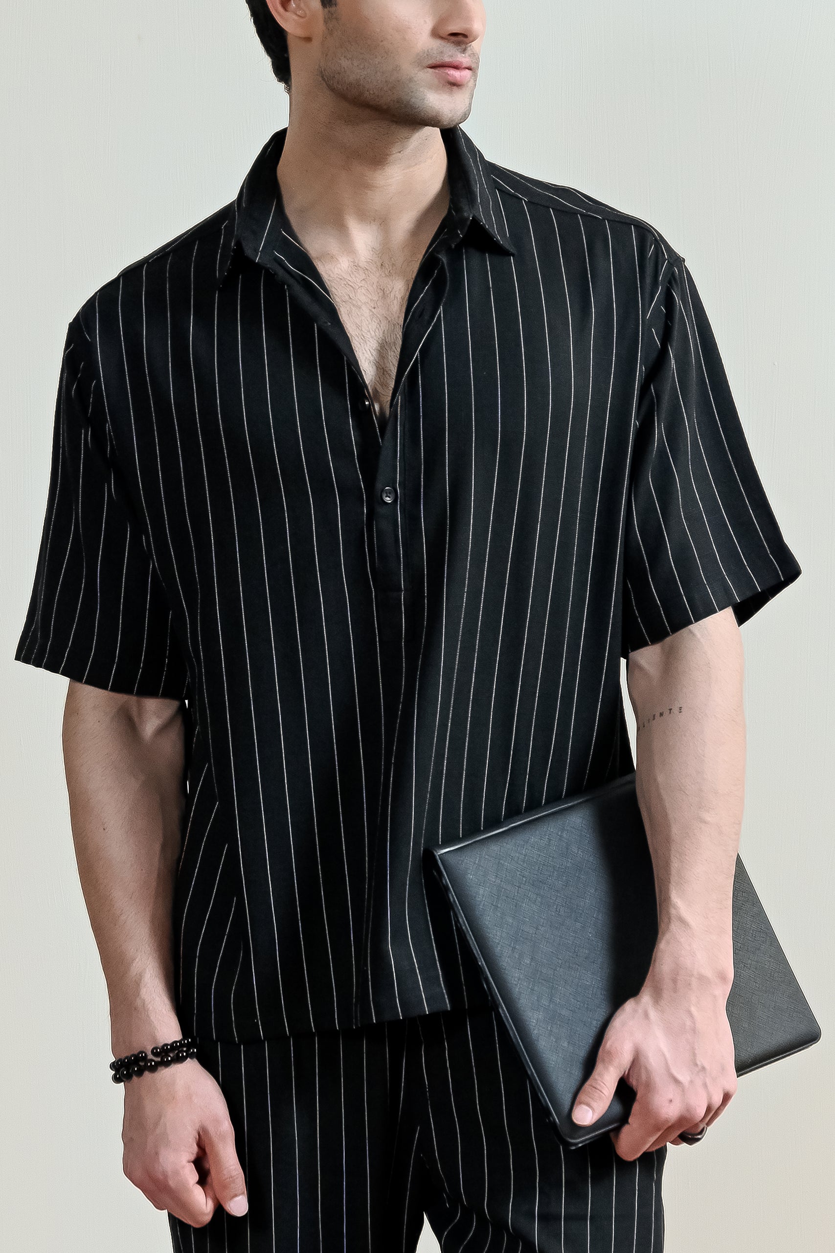 Striped Linen Shirt (MCS-23)