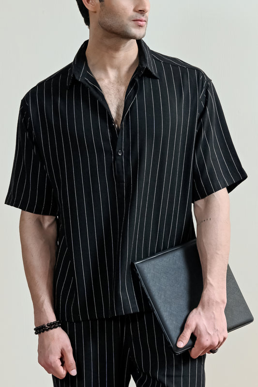 Striped Linen Shirt (MCS-23)