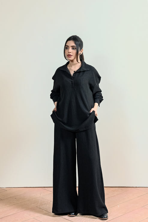 Charcoal black Top for Women