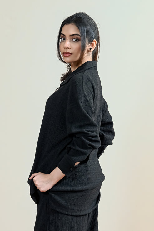 Charcoal black Top for Women