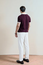 Waffle Knit Polo Shirt (MKP-14)