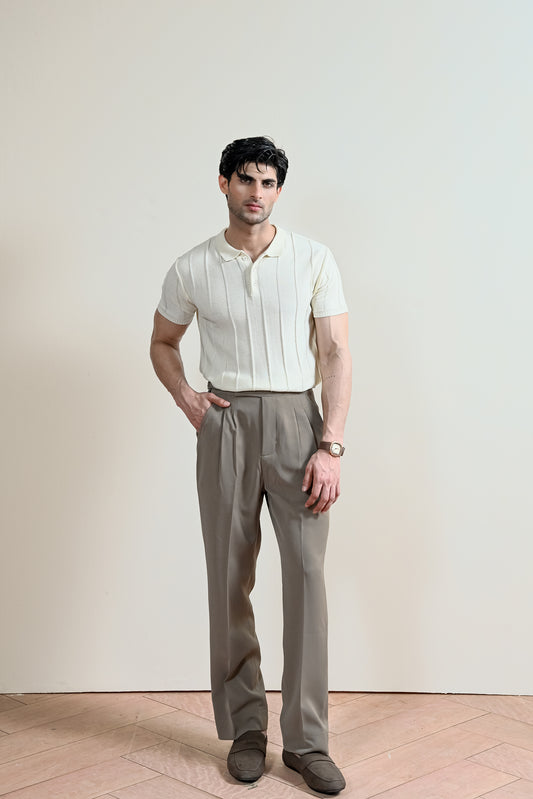 Pintex Knit Polo Shirt (MKP-02)