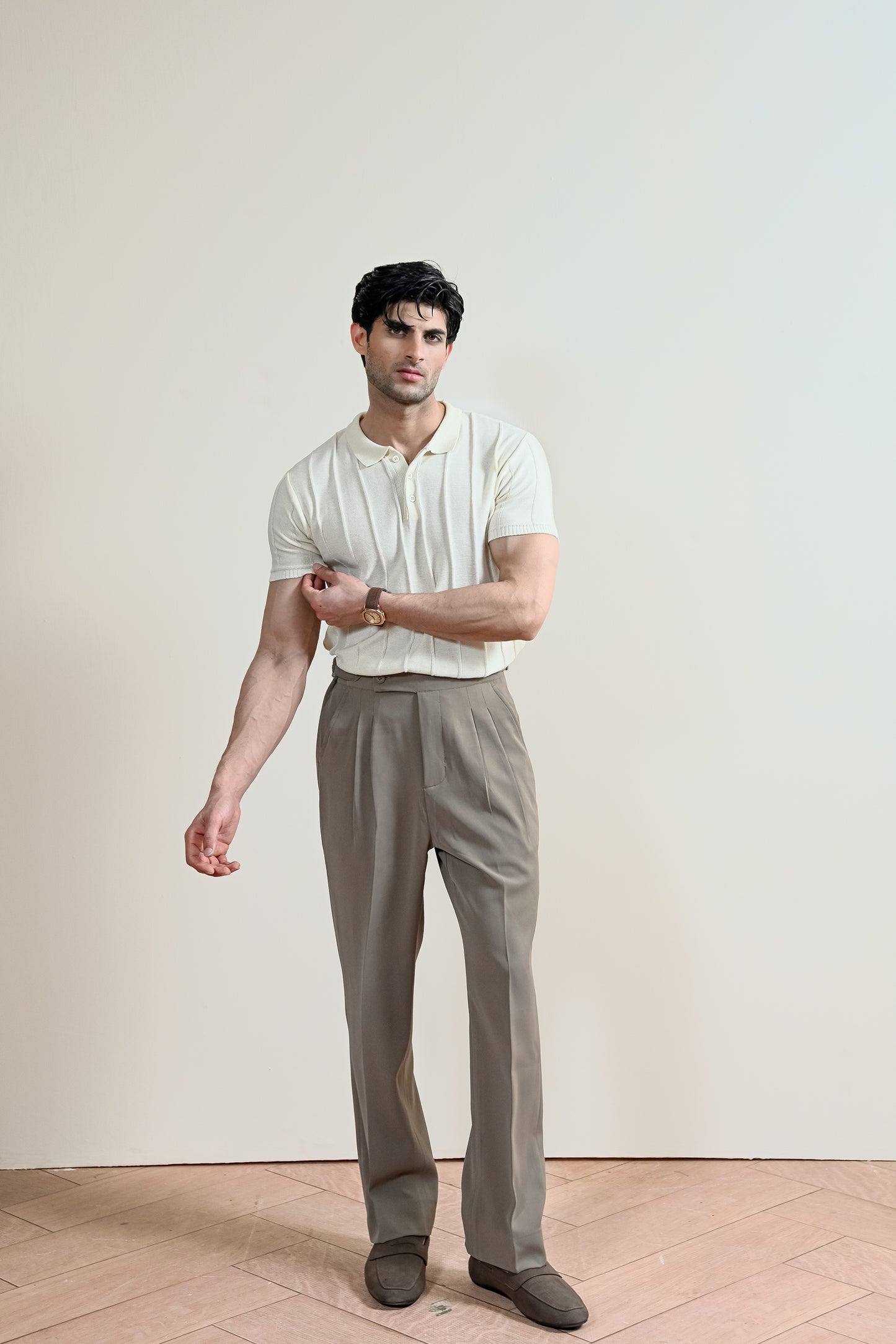 Pintex Knit Polo Shirt (MKP-02)