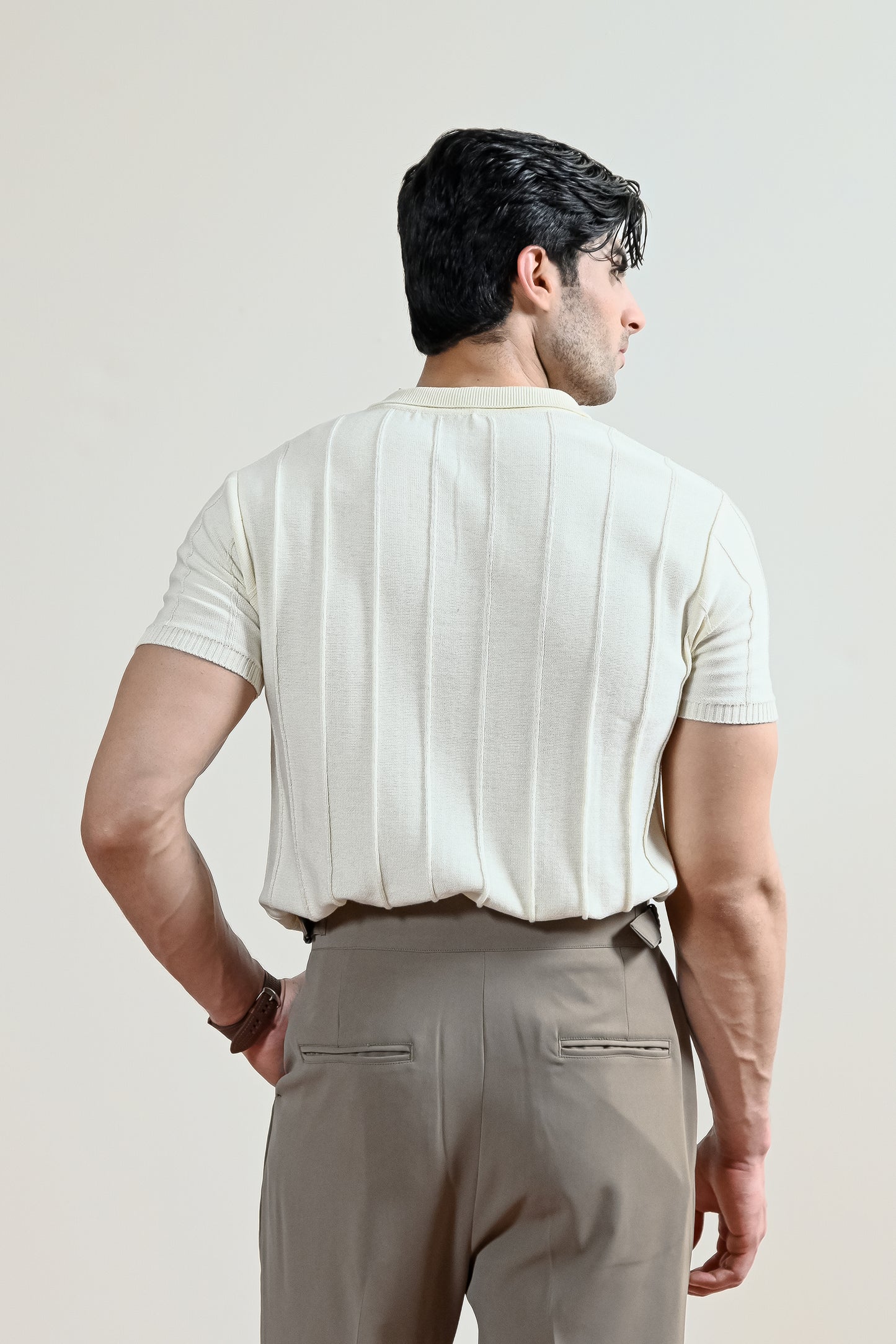Pintex Knit Polo Shirt (MKP-02)