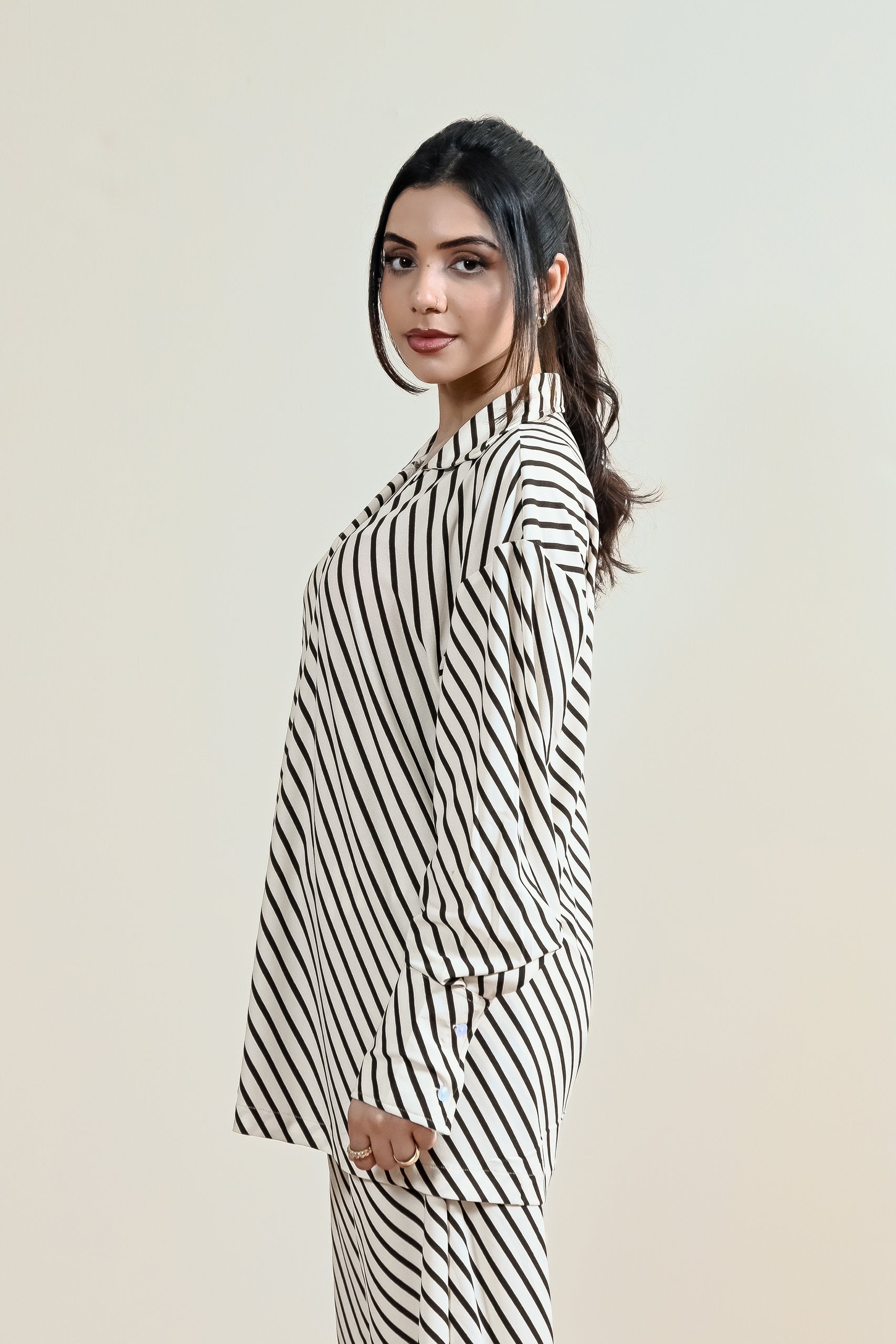 Striped Linen Shirt (WCS-09)