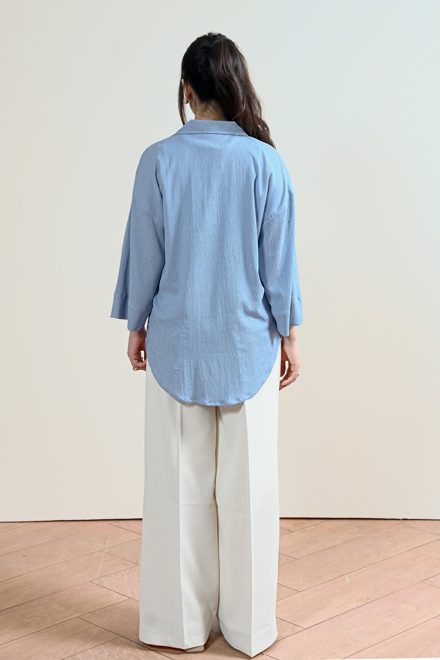 Elara Textured Knit Shirt (WCS-08)