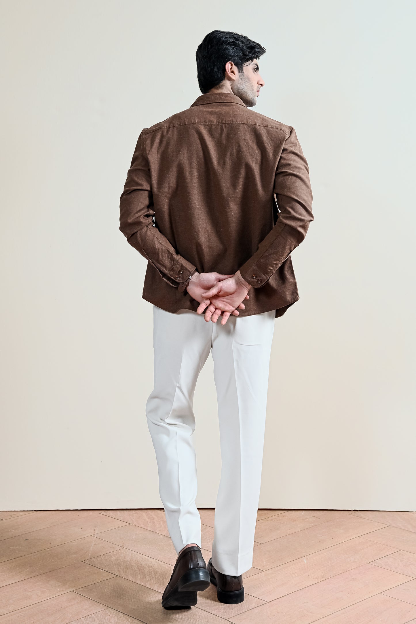 Heritage Double Pocket Linen Shirt (MCS-16)