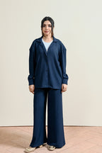 Relaxed Textured Cuban Shirt (WCS-03)