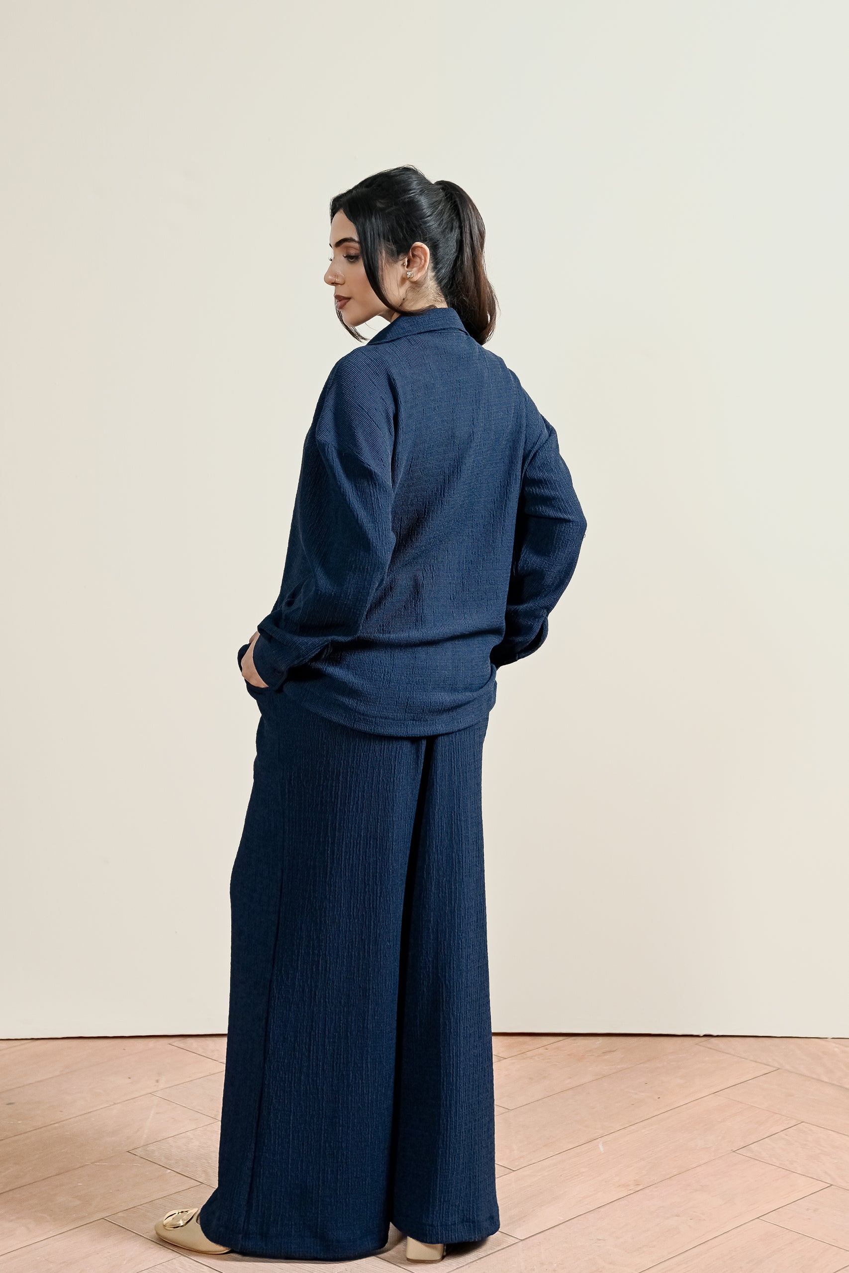 Relaxed Textured Cuban Shirt (WCS-03)