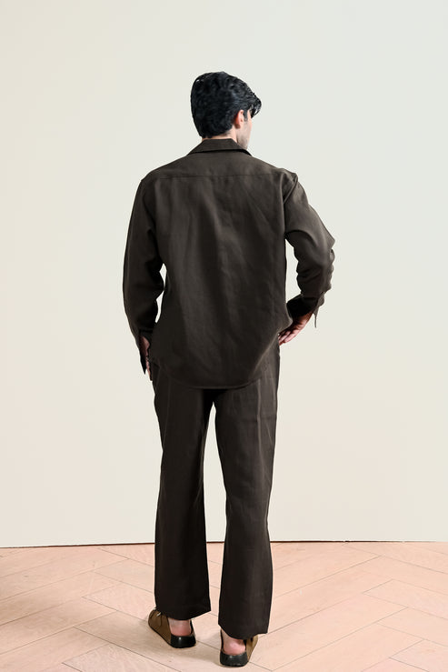 Coffee brown Pants for Men