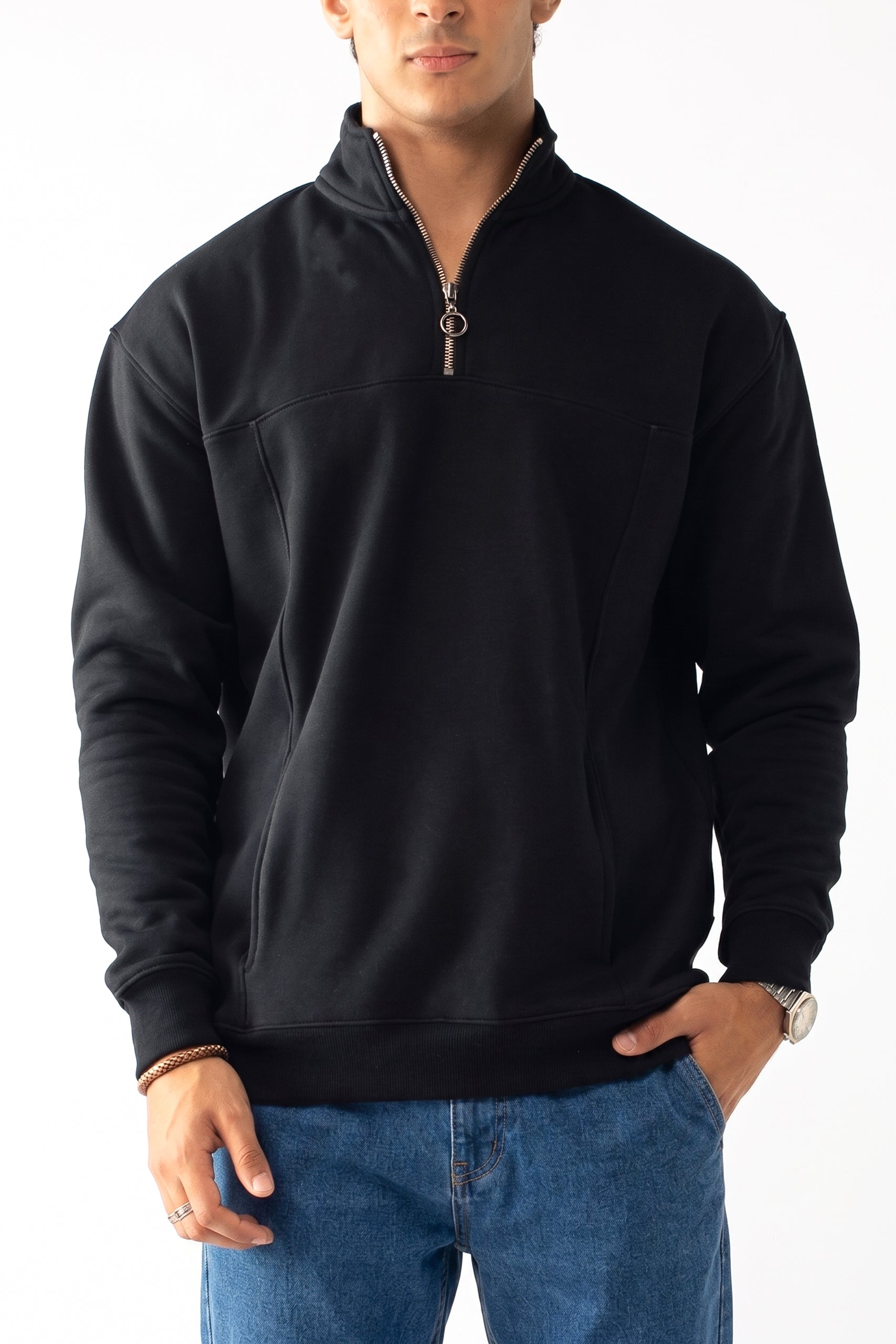 Quarter Zip Sweatshirt (MNZ-07)