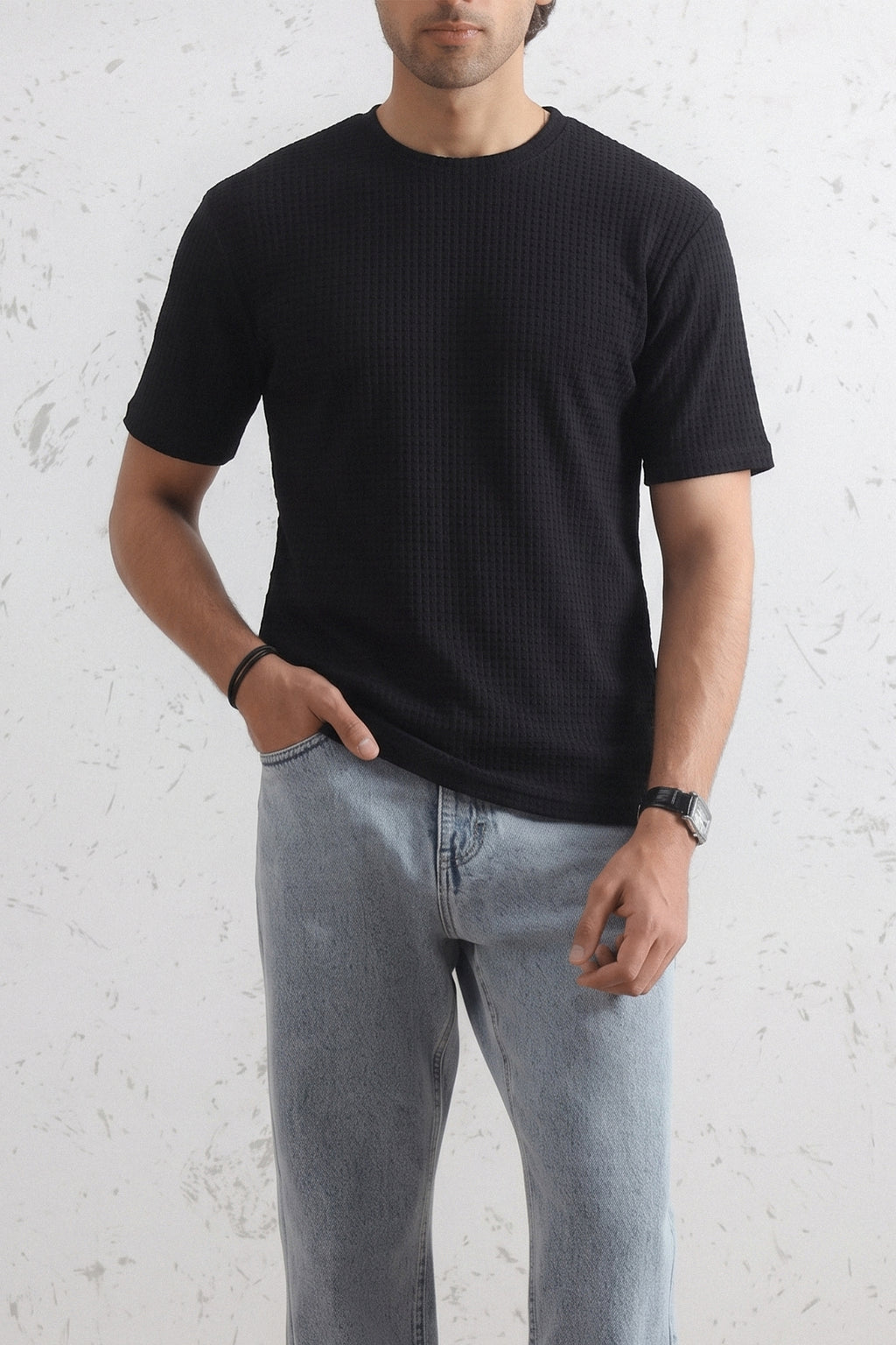 Smoked Waffle Tee