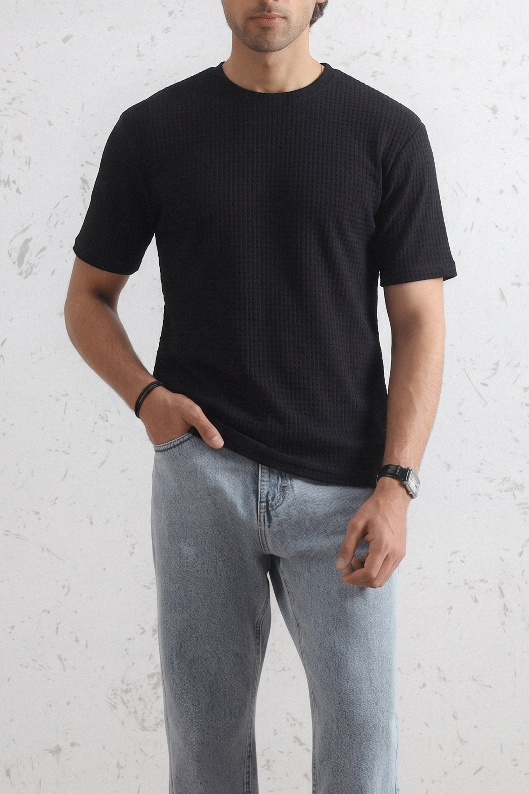 Smoked Waffle Tee