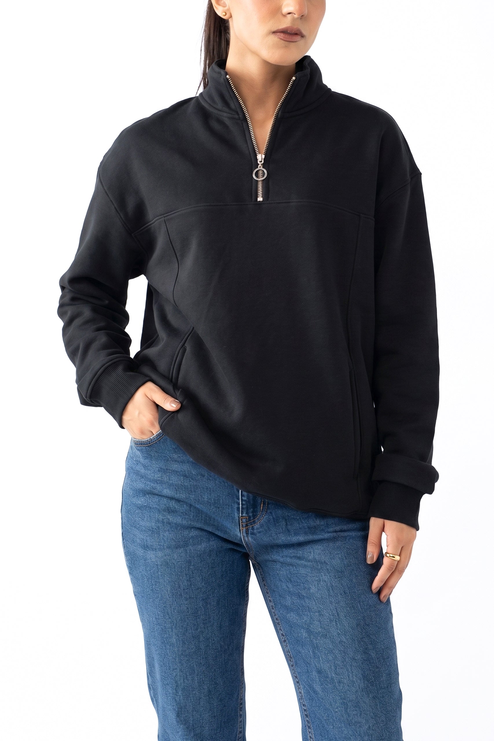 Quarter Zip Sweatshirt (MNZ-07)