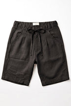 Tailored Linen Shorts