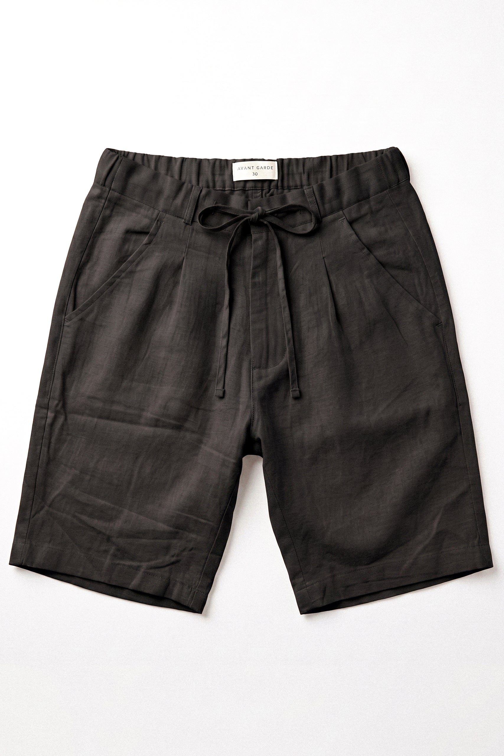 Tailored Linen Shorts